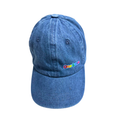 One Love Miami Denim Embroidered Cap