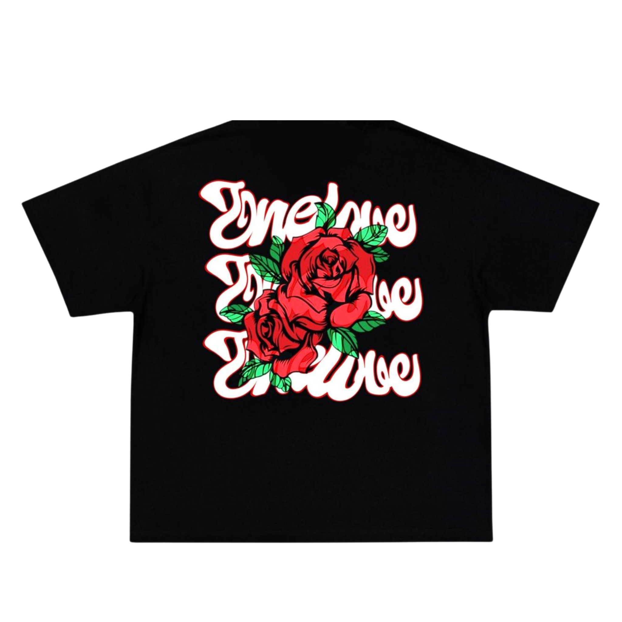 One Love Twin Roses Unisex T-Shirt