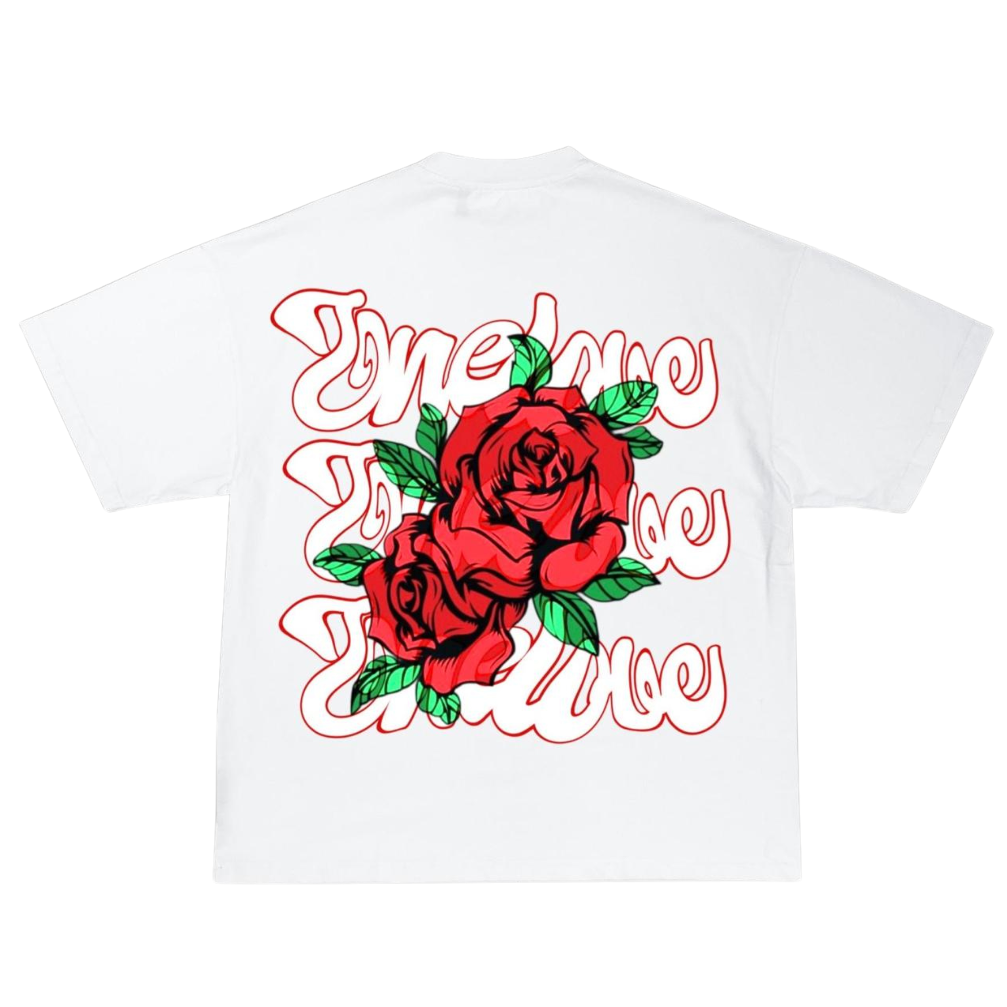 One Love Twin Roses Unisex T-Shirt