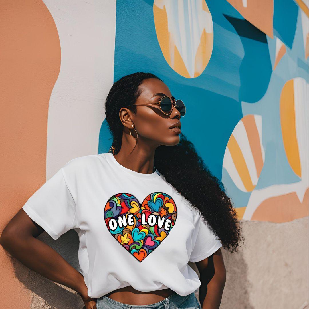 One Love Colorburst Unisex T-Shirt